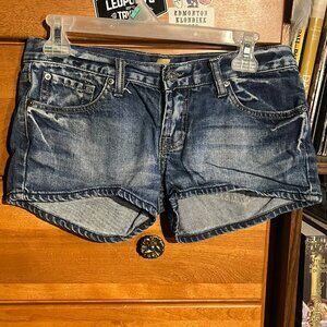 7 For All Mankind Denim Cutoff Shorts (S)